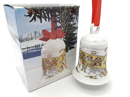 Hutschenreuther Porzellanglocke Weihnachtsglocke 1992 OVP -