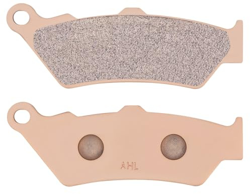 AHL Motocicleta Pastillas de Freno Delantero para Yamaha XT 660 R 2004-2011 (Cobre sinterizado)