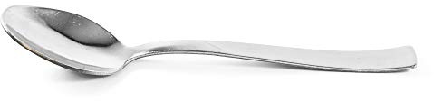 Set 12 cucchiaini da caffè, Piave, acciaio inox, eleganti, 12 cm