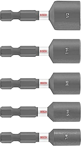 Bosch ITNSV105 5 tlg. Schlagzähigkeit 1-7/8 Zoll Nutsetter Set