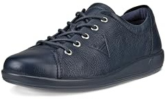 Ecco Zapatillas Altas Soft 2.0 para Mujer, Marine, 43 EU