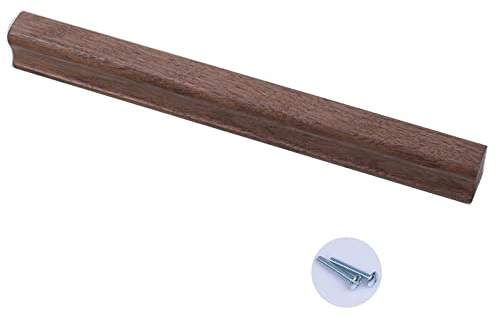 DuANgu Möbelgriffe Holz Bügelgriff Eiche Schrankgriff Holz Kleiner Griff Möbelgriffe Holztürgriff Bogengriff Küche Holzkn?pfe Schubladengriff (Three Holes 320mm/12.5in)