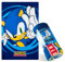 Sonic The Hedgehog Manta Sofa para Niño - Manta Súper Suave para Cama y Sofá de 100 x 150 cm - Accesorio de Cama - Regalos Navidad