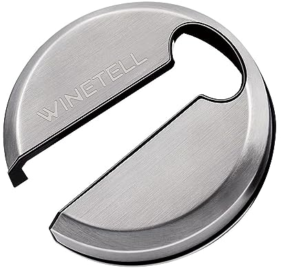 WINETELL Wine Foil Cutter-Premium Stainless Steel Wine Foil Cutter Tool-Foil Cutter for Wine Bottles-Wine Foil Cutter Opener Neck Label Remover-Wine Top Seal Cutter-Wine Bottle Foil Cutter Opener…