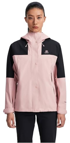 KAILAS Women's Hiking Shell Jacket Lightweight Waterproof Hooded Running Jacket Rain Jacket Outdoor Raincoat