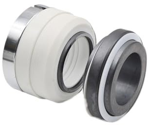 CAYUND Mechanische Dichtungen WB2-35 WB2/35 Balg Mechanische Dichtungen PTFE for Chemische Pumpe Mit Doppel Bühne Dichtung Material: SIC/SIC/PTFE