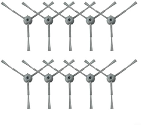 Emiif 10 Pack Side Brushes for Hoover HG4 for HYDRO Pro, for Hoover HG4 for HYDRO Vacuum Cleaner, Nylon Edges Brushes Corners Brushes