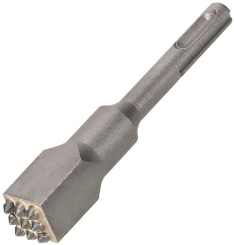 SDS Plus Schaft Wolframkarbidspitze 9 Zähne Micro Meißel Bush Hammerbohrer For Zement Beton Stein Marmor Granit