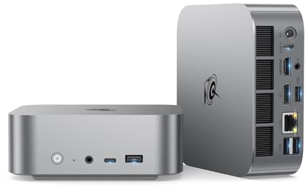 Beelink Mini PC SER9, AMD Ryzen 7 H255(8C/16T, up to 4.9GHz), 32GB LPDDR5X RAM 1TB M.2 PCIe4.0 SSD, 4K Triple Display, USB4, HDMI, DP, BT5.2, WiFi6, 2.5G LAN, Mini Gaming Computer Windows 11 Pro
