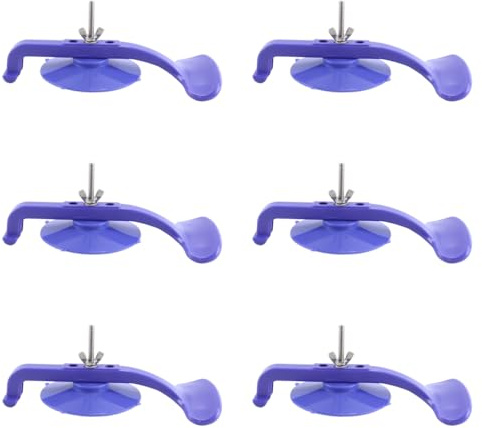 ACOLY Lot de 6 ventouses pour vitres, pour l'installation de panneaux de carrosserie et de garnitures de pare-brise.