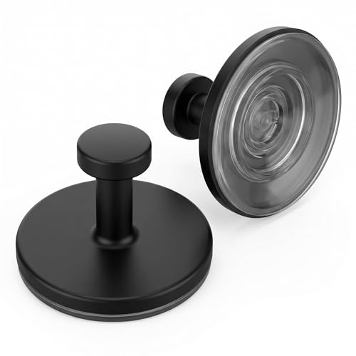 2 Pack Heavy Duty Suction Cup Hooks, Reusable Wreath Hanger for Front Door Glass Window, Strong Suction Hooks for Bathroom Kitchen Indoor Outdoor Use