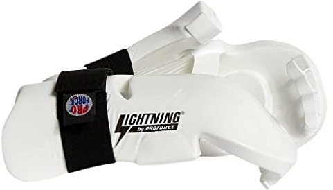 Proforce Lightning Sparring Gloves/Punches - White Child Large