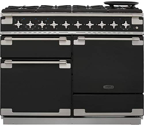 Rangemaster Elise Range Cooker - Freestanding - ELS110DFFGB - Black Gloss