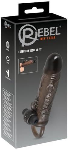 Guaina Fallica Vibrante Rebe Regular Fit + 2 cm Lunghezza