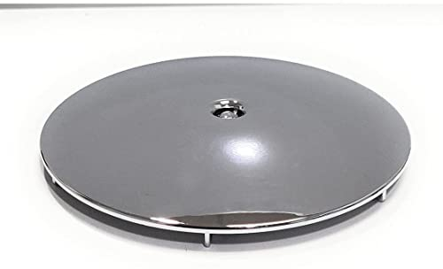 Wirquin 30719719 Dôme en ABS chromé pour bonde évacuation bonde de douche extra-plate, chromé