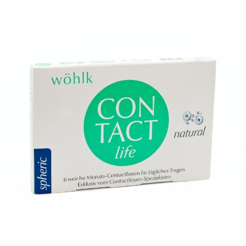Wöhlk Kontaktlinsen Contact Life - 6er Box (-4,5 / 8,6)