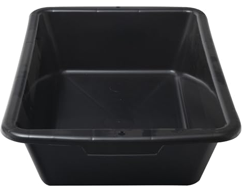 MONDELIN - Auge de Maçon Plastique Empilable avec Poignées 25 L - Polyéthylène Résistant pour Mortier et Ciment - Bac à mortier pour Chantier