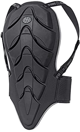 Super Shield 834 Rückenprotektor Motorrad, EN geprüft - Level 2, Umschnall-Rückenschutz, Verrutschsicher, Geringes Gewicht, Rückenprotektor Ski Damen, Protektor Snowboard Herren, M