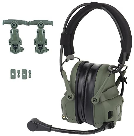 GYDEHUTJ GEN 6 Tactical Headset Shooting Noise Reduction Ear Muff für OPS Core ARC und Wendy Helmkopfmontage 2 in 1