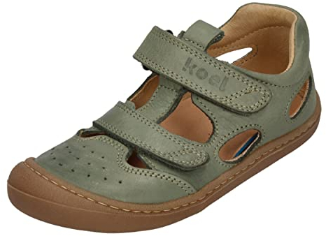 Koel Sandalen Lauflernschuh Barfußschuhe Barefoog BEP Leder Grün, Schuhgröße:EUR 27