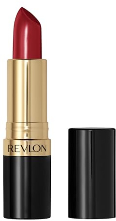 Revlon Super Lustrous Lippenstift, Cremige Formel für weiche, volle und gepflegte Lippen, 810 Uncut Ruby, 4.2g
