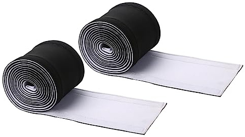 Gatuida 2pcs Cable Management Sleeve Neoprene Cable Wraps Cord Management Organizer for Wire Organiser Heavy Duty Wire Protector Cover for Home Office Use