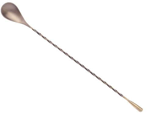 Barfly M37012ANG Teardrop Bar Spoon, Classic, Antique Gold