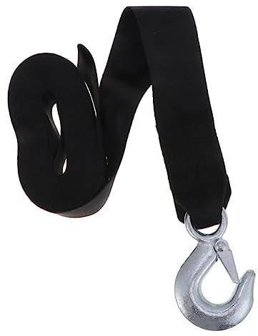 iplusmile Windengurt Schädel-Auto-Aufkleber Marine-windenseil Marine-windenriemen Handwinde Riemen Der Anhängerwinde Schwarzes Dekokissen Seil Der Anhängerwinde Black Stahl