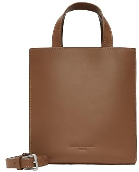 Liebeskind Berlin Damen Tasche „Paper Bag Tote S“ I Cross-Body Tasche Damen aus Leder mit verstellbaren Schulterriemen I Damen-Schultertasche, großzügige Fächer mit Reißverschluss