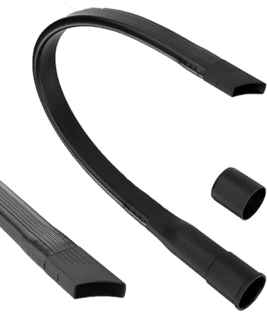 Boquilla larga plana alargadora boquilla accesorio universal flexible para aspiradora, boquilla para aspiradora, accesorios de aspiradora con conexión de 35/32 mm, para sofás, zapateros, estrechos
