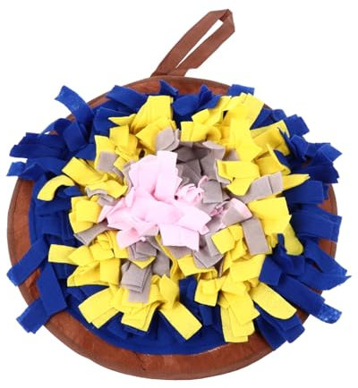 UPKOCH Hunde-schnüffelmatte Aus Plüsch Haustier-futtermatte Zum Trainieren Der Geruchssinne Schnüffelmatte Für Hunde Und Katzen Zum Verstecken Von Leckerlis Und Spielzeug