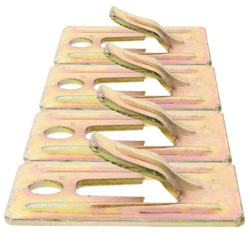 VICASKY Lot de 4 Ferrrures de Fixation pour Chauffe-Eau - Système de Montage pour Parois Creuses (BA13, Placoplâtre), Support Robust Jusqu‘à 50kg - Accessoire d’Installation et de Rénovation