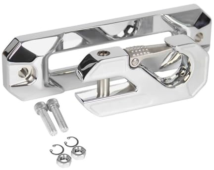BMLGPGBCDW Coche 19000 Lbs 10 Guía Cabrestante Y Cabrestante Remolque Gancho Remolque Dispositivo Remolque para Jeep para Wrangler Jk Accesorios(Plata)
