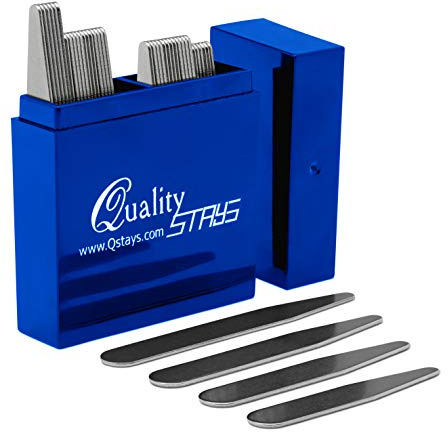Smooth Stays 36 Durable Stainless Steel Collar Stiffeners in Box (18-56mm & 18-63.5mm)