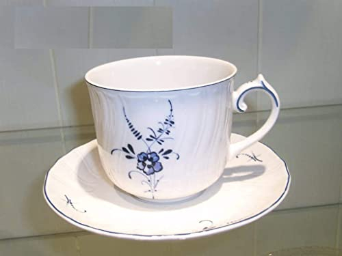 Villeroy & Boch Frühstücksset mit 4 Frühstückstassen mit Zuckerdose und Cremetasse