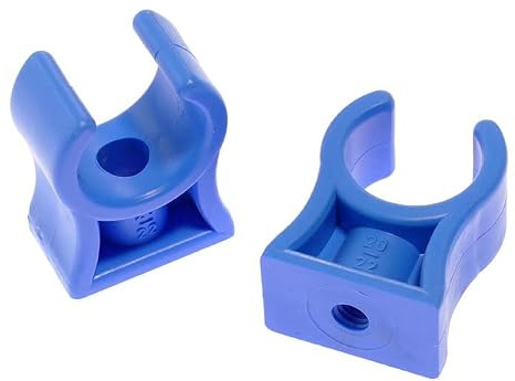 Rohrklemme RKPB 18 (25 Stück), Ø innen 16-18 mm Rohrclips Rohrhalter Kunststoff