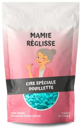 Cire Épilation Hawaï Spéciale Douillette MAMIE RÉGLISSE 200g - 1 sachet