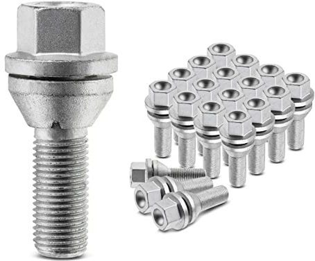 Frankberg 20 pernos de rueda compatibles con S60 I 384 II 134 S80 I 184 TS XY S80 II 124 V60 I 155 157 II 225 227 1998-Heute 31423735