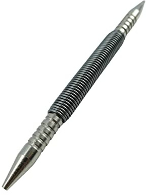 perfk Poinçon de Pose D'ongles à Ressort Outils à Main à Double Extrémité Outil de Retrait de Poinçon Outil Sans Marteau à Ressort, GRAND