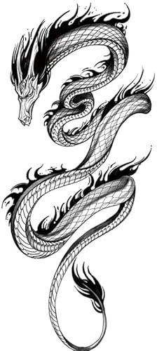 Temporary Drache Tattoo Fake Arm Tattoo (XQB458)