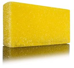 Autoglym Interior Upholstery Sponge, Yellow