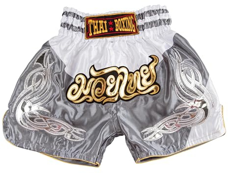 MUAY NATION Muay Thai Shorts für Kinder (2 Jahre - 12 Jahre) Mädchen Jungen Boxhosen für Kickboxen MMA Kampfsport