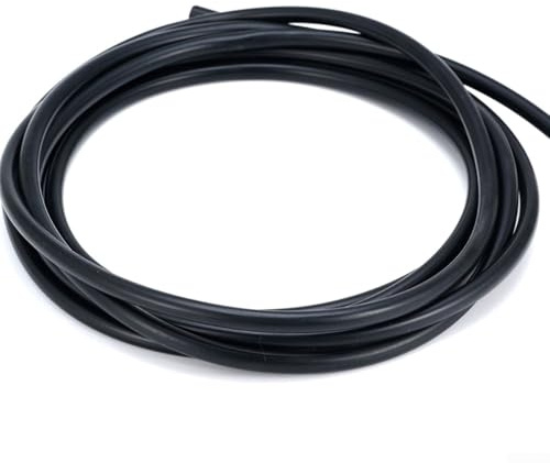 Tube en silicone résistant aux hautes températures, gaine intérieure en caoutchouc, ignifuge (3,5 mm)