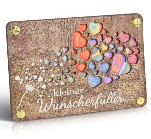 Frexpor Geldgeschenk Holz Grußkarte im Kleinforma, Wunscherfüller Geschenk für Männer und Frauen, Originelle Geld Geschenke Verpackung für Geburtstag, Hochzeit, Jugendweihe, Reise(Holz Maserung)