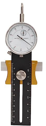 CJNQQJWS Table Saw Gauge Adjustable Wear Resistant Woodworking Band Saw Calibrator for Shop Machinery Stainless Steel Black