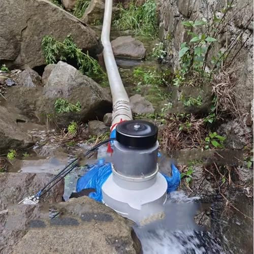 Generatore Idroelettrico Micro Da 3 KW, Generatore Di Turbina Ad Acqua Da 110 V-230 V, Adatto Per Illuminazione Esterna E Campeggio, Alloggiamento In Alluminio, Design Impermeabile