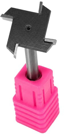 Cuttershop CNC Planfräser Ø40 mm – massiv, ohne Wechselmesser, zum Planfräsen von MDF & Holz | WT-Serie – D40.0x6.0xL6.35/40