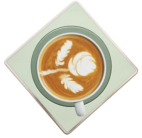 Huayeex Tassenwärmer - Elektrisches Becherwärmen Für Lebensmittel,55 Grad Celsius Konstante Temperatur Kaffee Tassen Wärmer Für Den Schreibtisch | Für Esszimmer Küche Bartisch Tee Milch