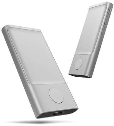 LICAEVEY Clicker de Presentación Bluetooth con Puntero Láser, Presentador Remoto Inalámbrico Compacto para PowerPoint, Recargable, para OS X Wins Android