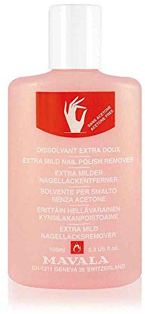 Dissolvant Extra Doux (Rose) di Mavala, Solvente Donna - Flacone 100 ml.